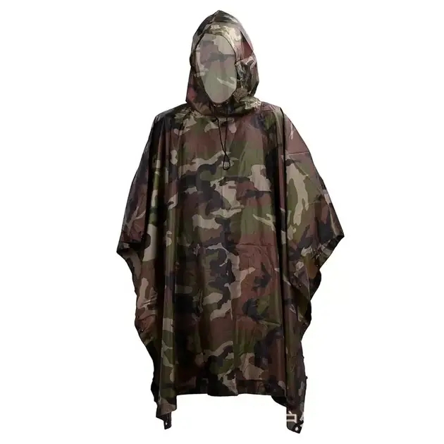 Тактический дождевик-палатка камуфляж Raincoat D-1