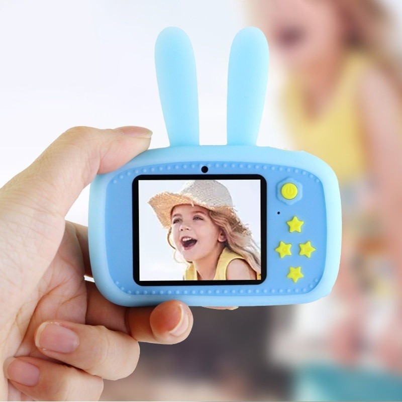 Детский фотоаппарат Зайчик Baby Photo Camera Rabbit с автофокусом